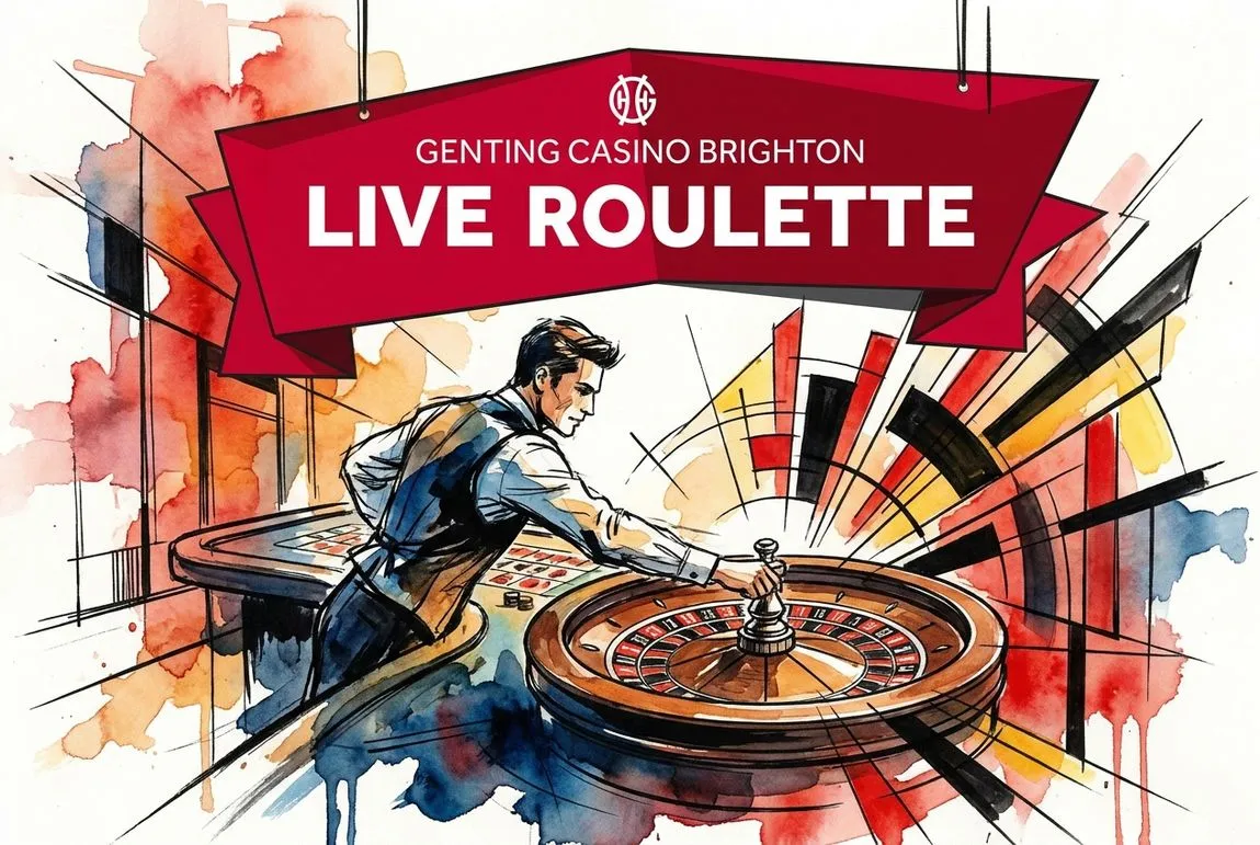 live dealer games and real-time betting — Genting Casino Brighton